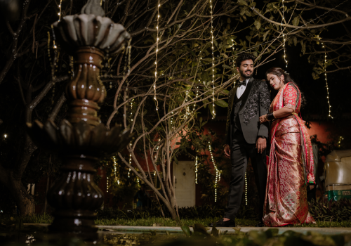 best elements resort wedding shoot in binnipete bangalore